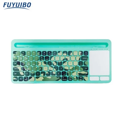 Keyboard Bluetooth dengan Cradle dan Touchpad